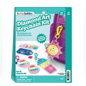 Diamond Art Keychain Kit